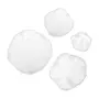 KIT DE TAMPA SILICONE COM 4 SILICOVER - BRANCO TRANSLUCIDO/INCOLOR - Foto 1