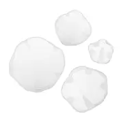 KIT DE TAMPA SILICONE COM 4 SILICOVER - BRANCO TRANSLUCIDO/INCOLOR - Foto 1
