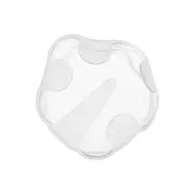 KIT DE TAMPA SILICONE COM 4 SILICOVER - BRANCO TRANSLUCIDO/INCOLOR - Foto 2