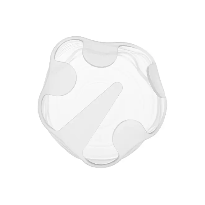 KIT DE TAMPA SILICONE COM 4 SILICOVER - BRANCO TRANSLUCIDO/INCOLOR - Foto 2