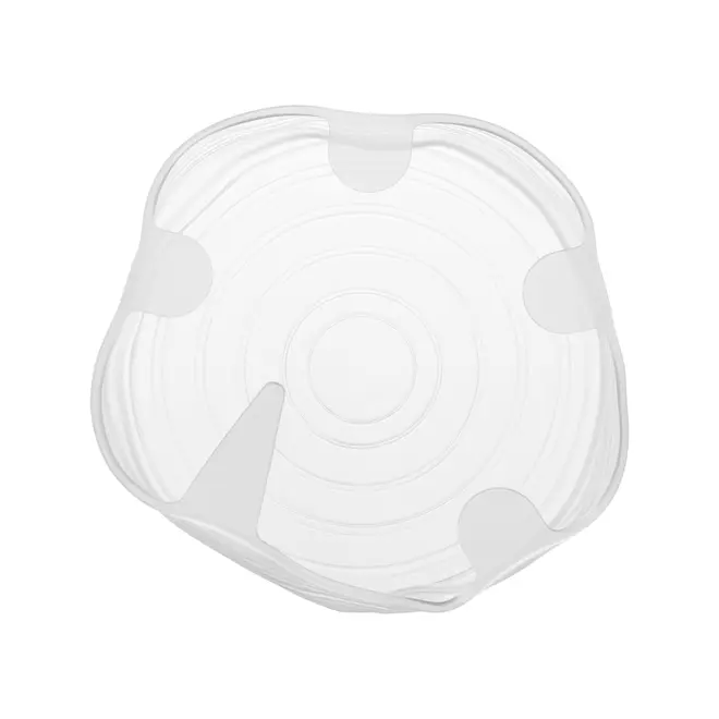 KIT DE TAMPA SILICONE COM 4 SILICOVER - BRANCO TRANSLUCIDO/INCOLOR - Foto 3