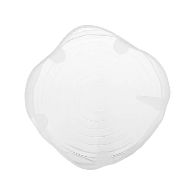 KIT DE TAMPA SILICONE COM 4 SILICOVER - BRANCO TRANSLUCIDO/INCOLOR - Foto 4