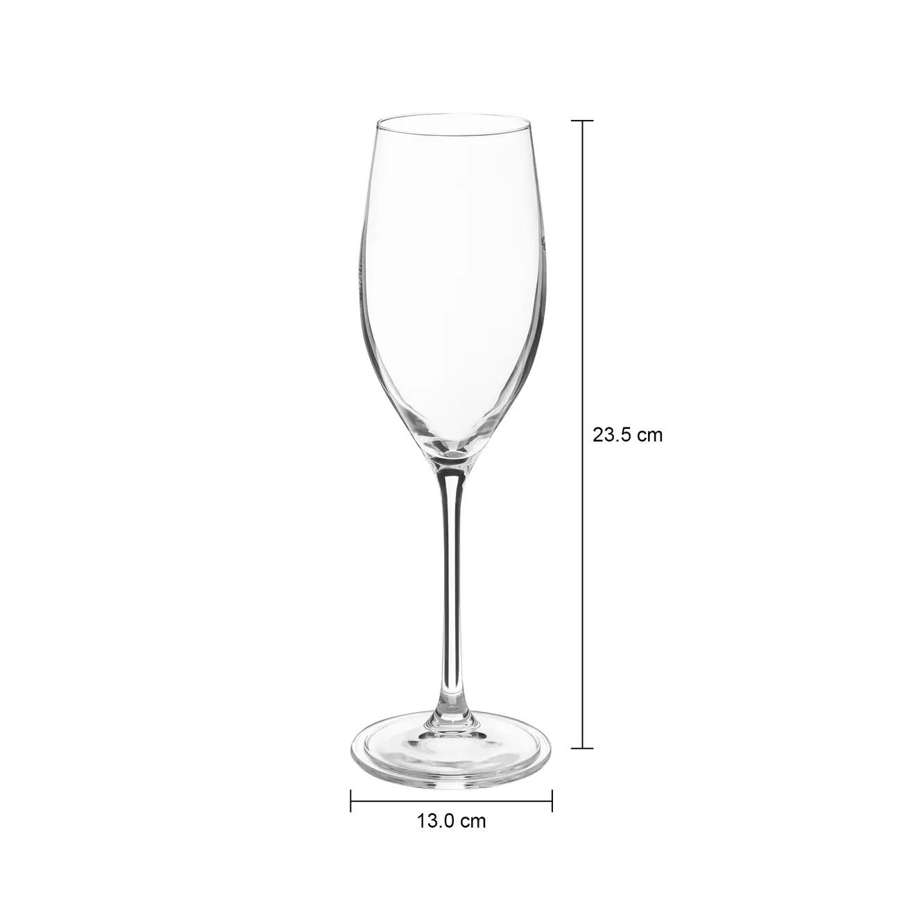 TAÇA CHAMPANHE 230 ML GATSBY - INCOLOR - Foto 3