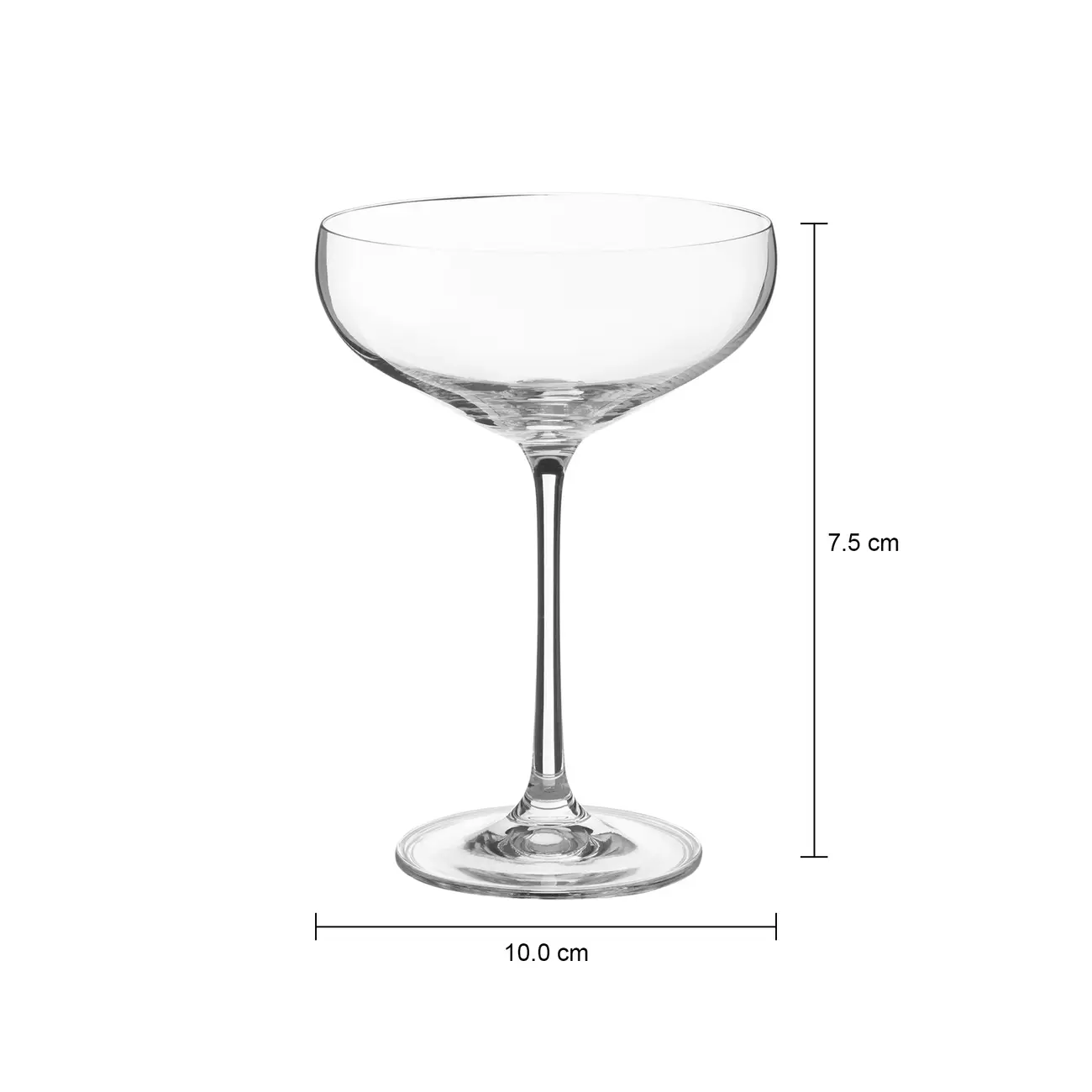 TAÇA CHAMPANHE COQUETEL 290 ML GATSBY - INCOLOR - Foto 3