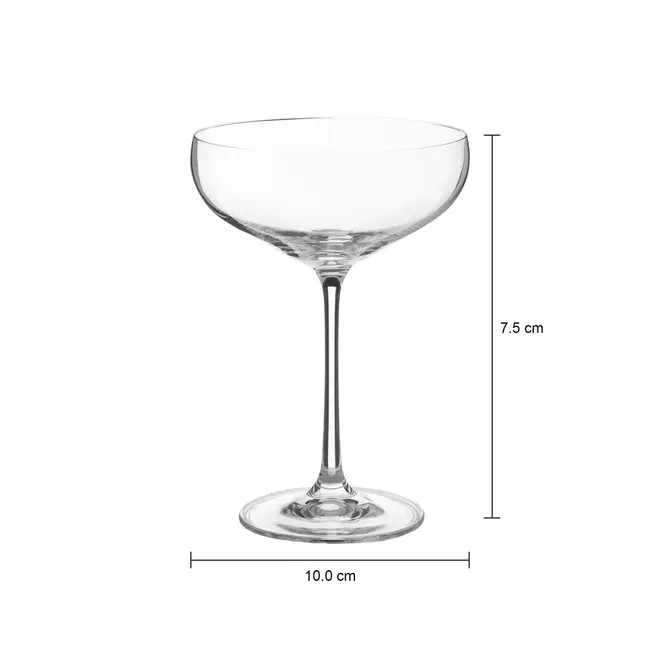 TAÇA CHAMPANHE COQUETEL 290 ML GATSBY - INCOLOR - Foto 3