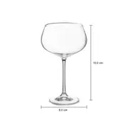 TAÇA DE ÁGUA VINHO 400 ML GATSBY - INCOLOR - Foto 3