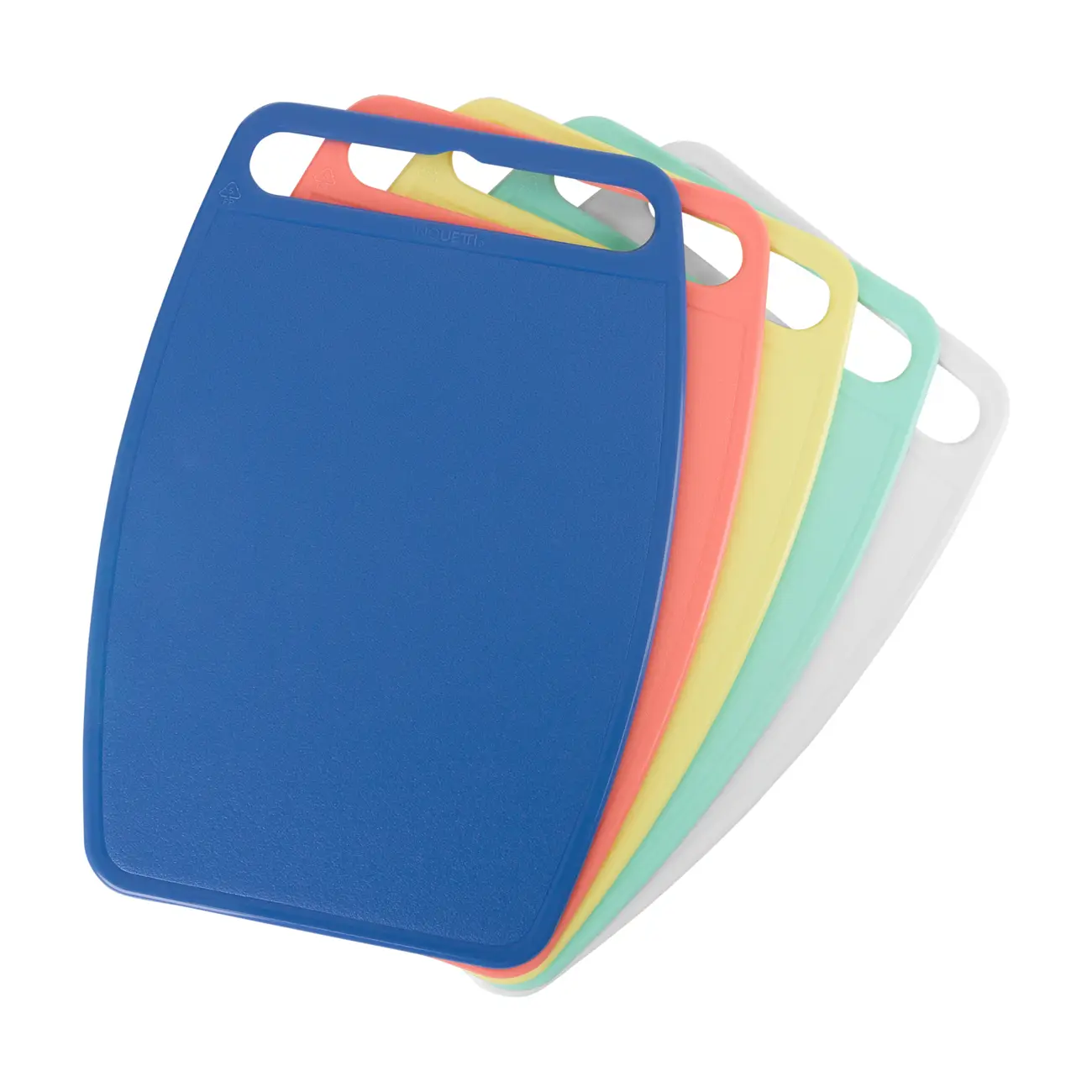 TÁBUA 26 CM X 18 CM COM 5 COLOR - BRANCO/CORES CALEIDOCOLOR - Foto 1