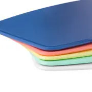 TÁBUA 26 CM X 18 CM COM 5 COLOR - BRANCO/CORES CALEIDOCOLOR - Foto 3