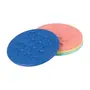 SORBET MENTA/CORES CALEIDOCOLOR - PORTA-COPOS COM 4 RUBBER