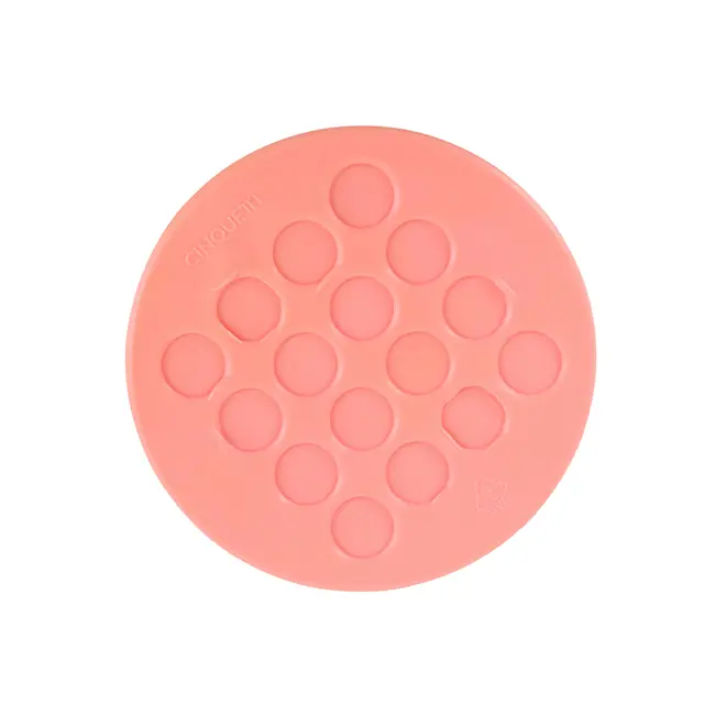PORTA-COPOS COM 4 RUBBER - SORBET MENTA/CORES CALEIDOCOLOR - Foto 4