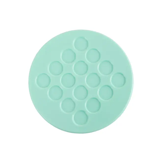 PORTA-COPOS COM 4 RUBBER - SORBET MENTA/CORES CALEIDOCOLOR - Foto 6