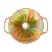 FÔRMA COM FURO REDONDO 20 CM SILIMIX - CORES CALEIDOCOLOR - Foto 3