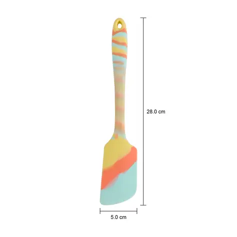 Imagem com medidas do produto ESPÁTULA MULTIUSO 28 CM SILIMIX