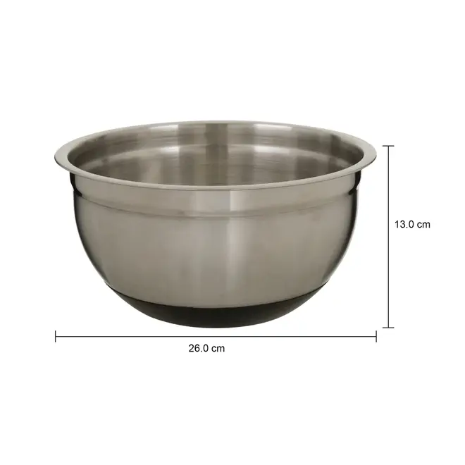 TIGELA 26 CM LA LICATA - INOX/PRETO - Foto 5