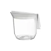 JARRA 1,2 L BUTTE - INCOLOR/BRANCO TRANSLUCIDO - Foto 2