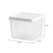 POTE 350 ML KIPLI - BRANCO/BRANCO TRANSLUCIDO - Foto 7