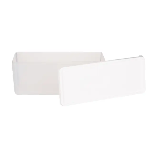POTE 750 ML KIPLI - BRANCO TRANSLUCIDO/BRANCO - Foto 2