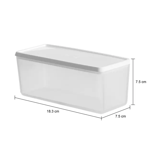POTE 750 ML KIPLI - BRANCO TRANSLUCIDO/BRANCO - Foto 9