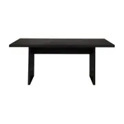 MESA 1,80 M X 90 CM GLEEN - PRETO/PRETO - Foto 1