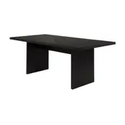 MESA 1,80 M X 90 CM GLEEN - PRETO/PRETO - Foto 2