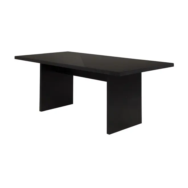 MESA 1,80 M X 90 CM GLEEN - PRETO/PRETO - Foto 2