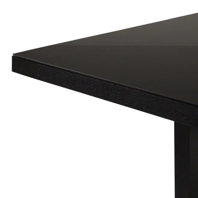 MESA 1,80 M X 90 CM GLEEN - PRETO/PRETO - Foto 4