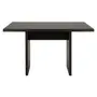 MESA DE JANTAR 1,30 M X 80 CM GLEEN - PRETO/PRETO - Foto 1