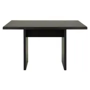MESA DE JANTAR 1,30 M X 80 CM GLEEN - PRETO/PRETO - Foto 1