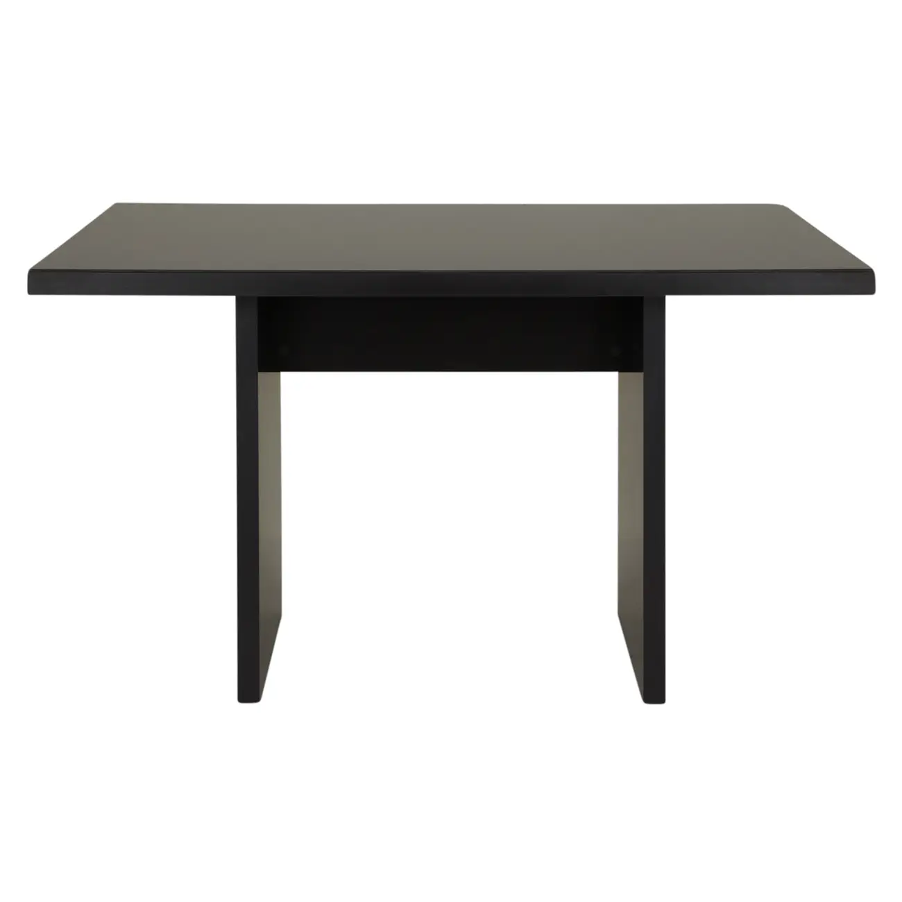 MESA DE JANTAR 1,30 M X 80 CM GLEEN - PRETO/PRETO - Foto 1