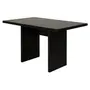 MESA DE JANTAR 1,30 M X 80 CM GLEEN - PRETO/PRETO - Foto 2