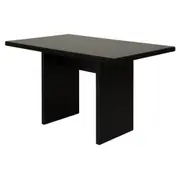 MESA DE JANTAR 1,30 M X 80 CM GLEEN - PRETO/PRETO - Foto 2