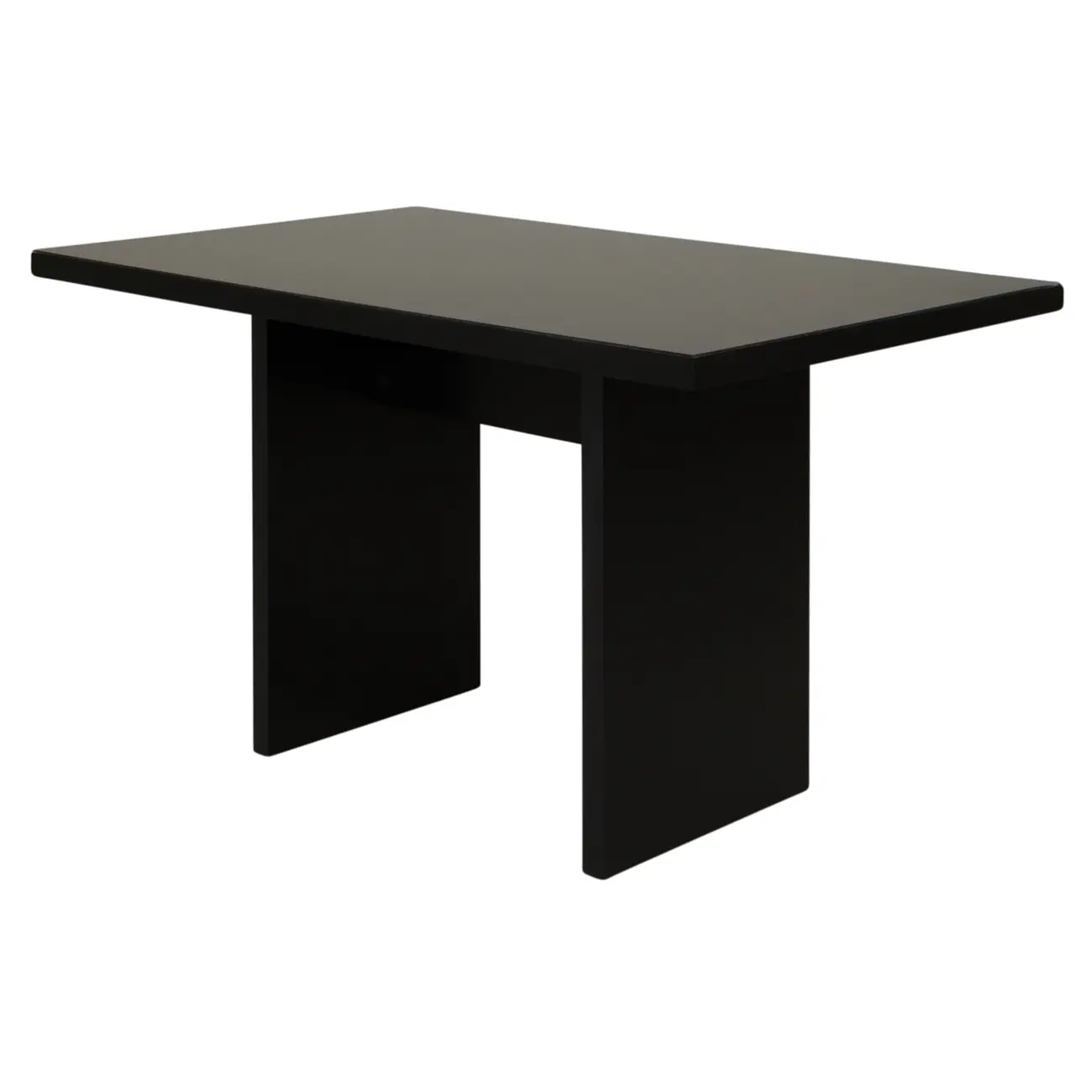 MESA DE JANTAR 1,30 M X 80 CM GLEEN - PRETO/PRETO - Foto 2