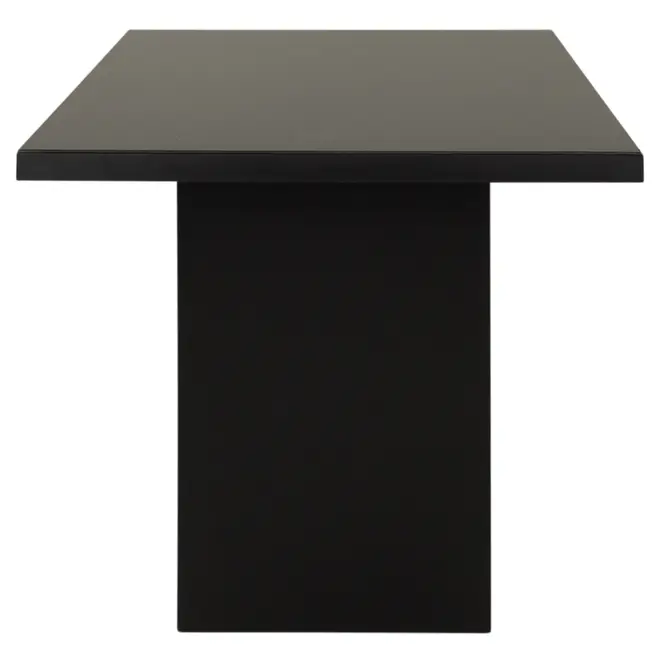 MESA DE JANTAR 1,30 M X 80 CM GLEEN - PRETO/PRETO - Foto 3