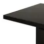 MESA DE JANTAR 1,30 M X 80 CM GLEEN - PRETO/PRETO - Foto 4