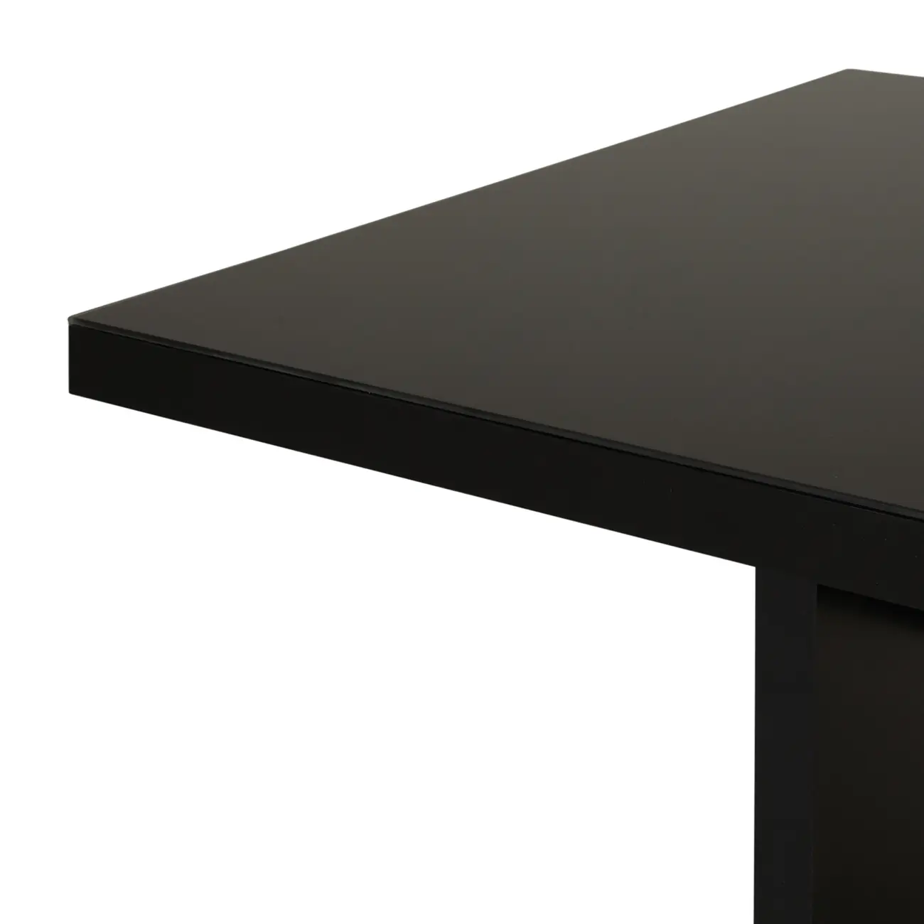 MESA DE JANTAR 1,30 M X 80 CM GLEEN - PRETO/PRETO - Foto 4