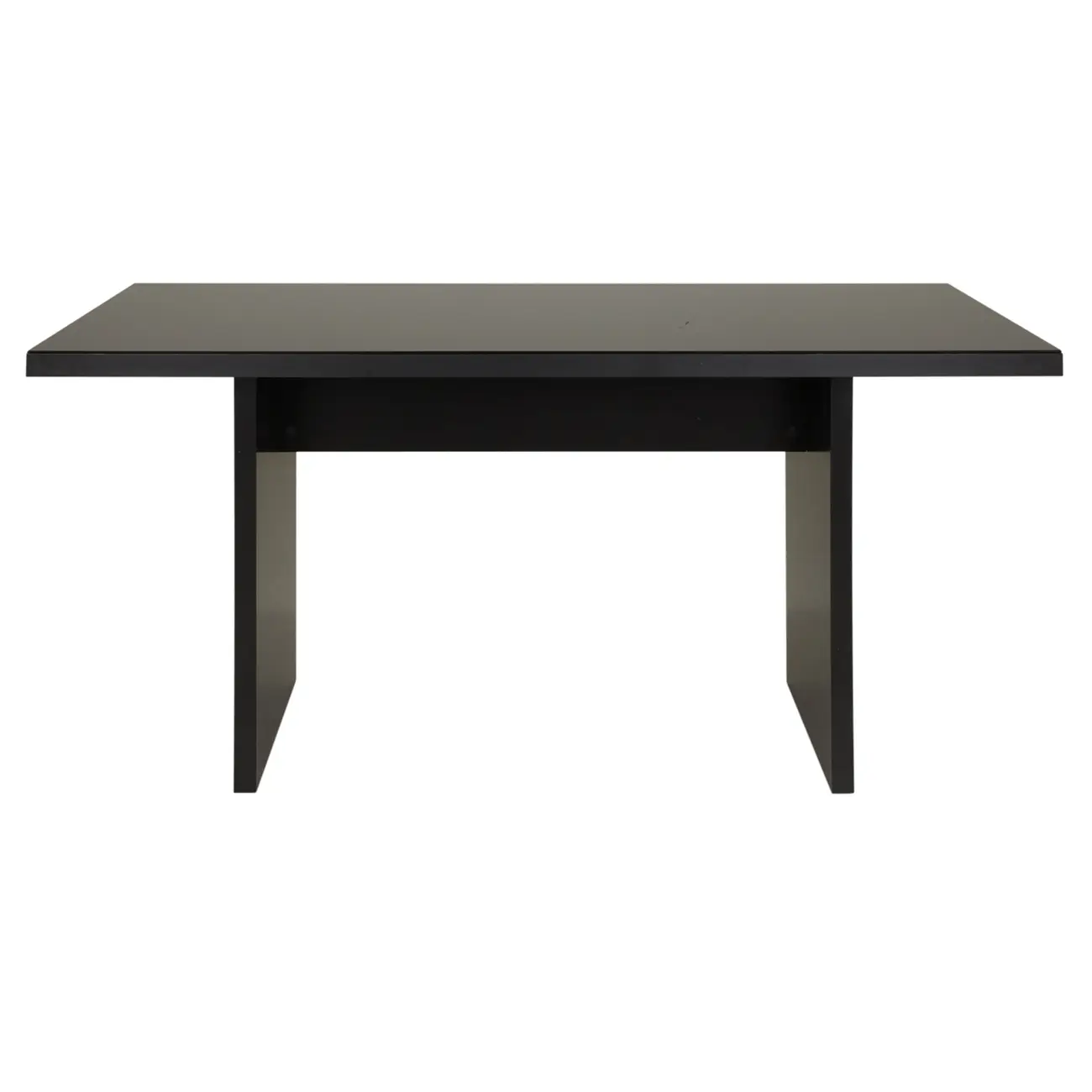 MESA DE JANTAR 1,60 M X 80 CM GLEEN - PRETO/PRETO - Foto 1