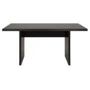MESA DE JANTAR 1,60 M X 80 CM GLEEN - PRETO/PRETO - Foto 1