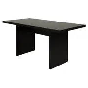 MESA DE JANTAR 1,60 M X 80 CM GLEEN - PRETO/PRETO - Foto 2