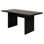 MESA DE JANTAR 1,60 M X 80 CM GLEEN - PRETO/PRETO - Foto 2