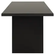 MESA DE JANTAR 1,60 M X 80 CM GLEEN - PRETO/PRETO - Foto 3