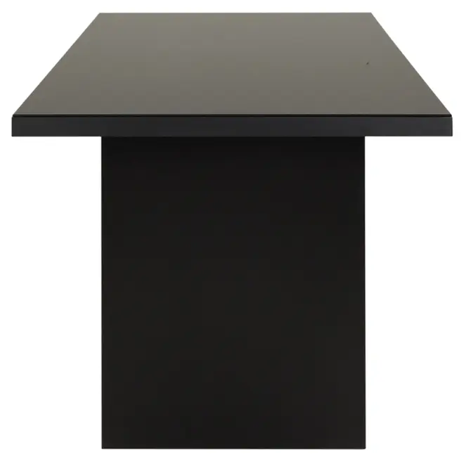MESA DE JANTAR 1,60 M X 80 CM GLEEN - PRETO/PRETO - Foto 3