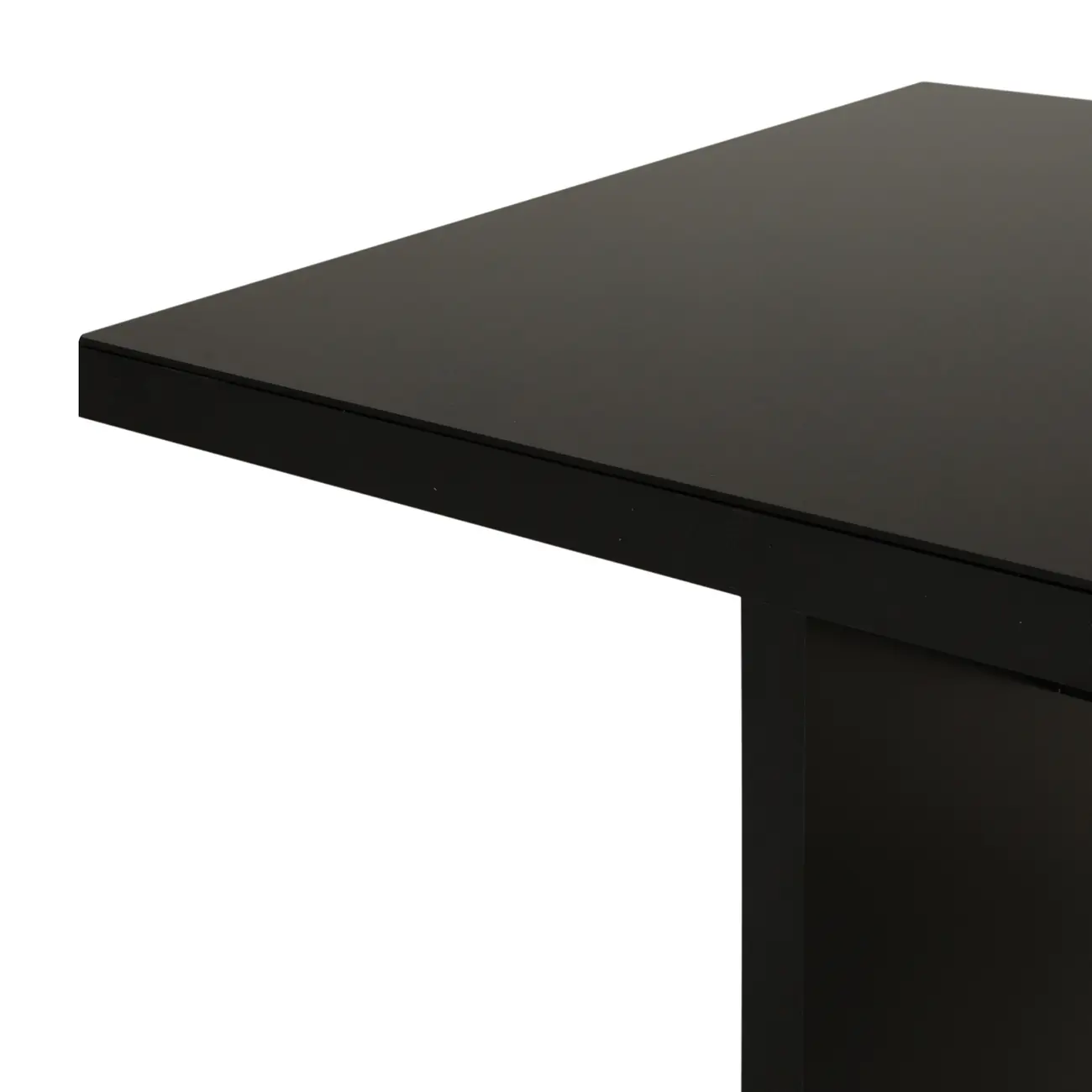 MESA DE JANTAR 1,60 M X 80 CM GLEEN - PRETO/PRETO - Foto 4