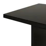MESA DE JANTAR 1,60 M X 80 CM GLEEN - PRETO/PRETO - Foto 4