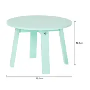 MESA LATERAL REDONDA 50 CM FESTIM - SORBET DE MENTA - Foto 4