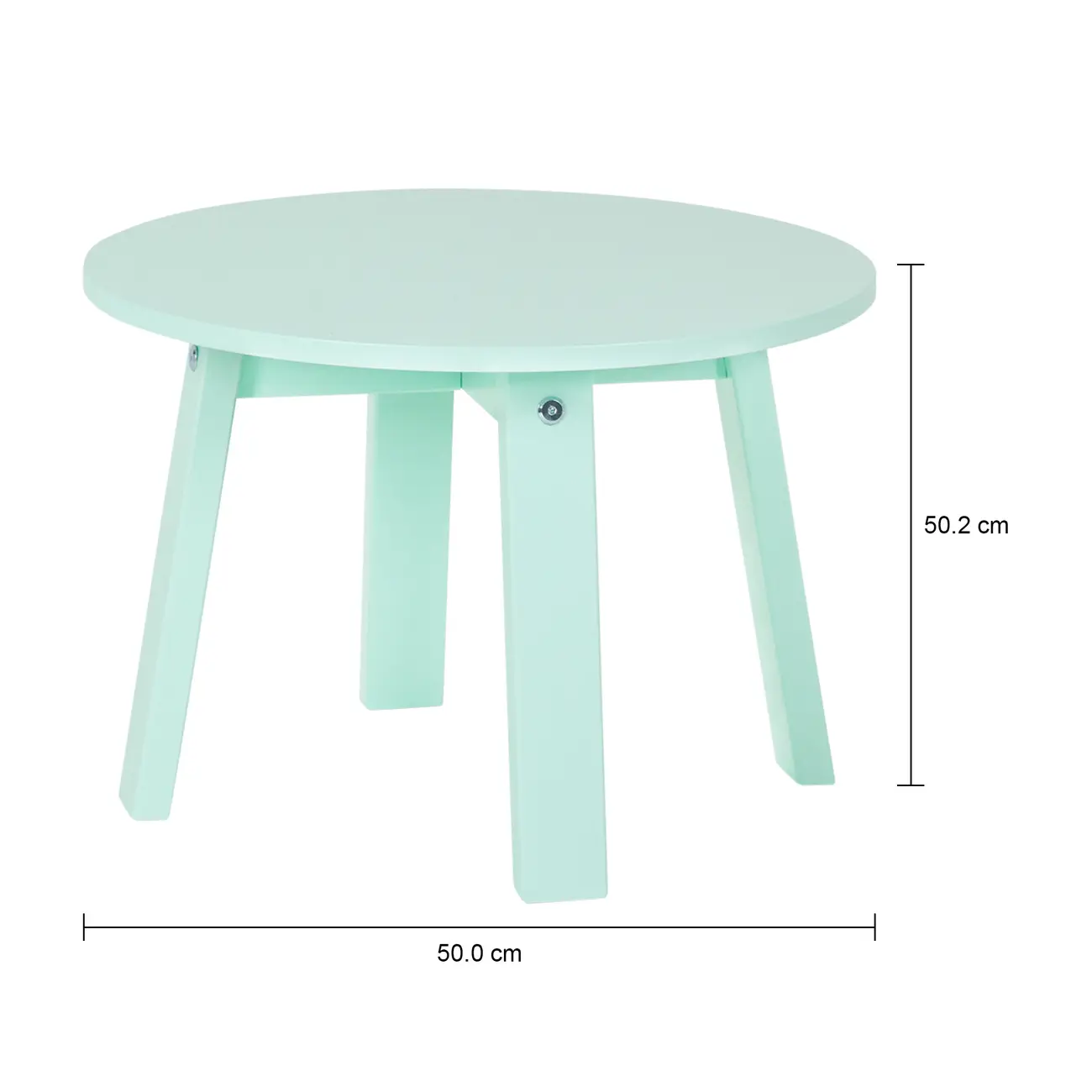 MESA LATERAL REDONDA 50 CM FESTIM - SORBET DE MENTA - Foto 4
