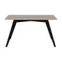 MESA DE JANTAR 1,35 M X 80 CM TAVE SQUARE - PRETO/CAMELO - Foto 1
