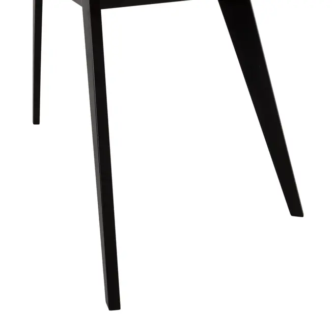 MESA DE JANTAR 1,35 M X 80 CM TAVE SQUARE - PRETO/CAMELO - Foto 4