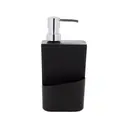 PRETO - PORTA-DETERGENTE E ESPONJA TRIUM
