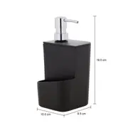 PORTA-DETERGENTE E ESPONJA TRIUM - PRETO - Foto 4
