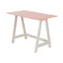 ESCRIVANINHA 1,10 M X 55 CM AVRIL - NATURAL WASHED/MELÃO - Foto 2
